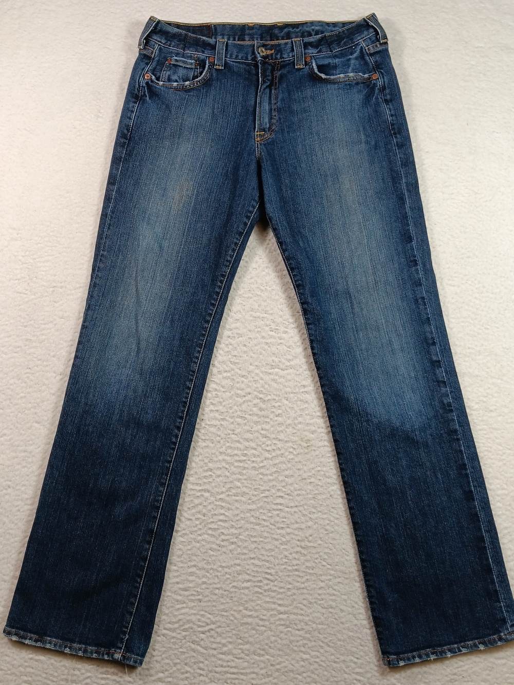 Vintage 00s Lucky Brand Dungarees Jeans Mens 33 Blue Denim 361 Vintage Straight